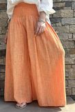 Marina Chalk Stripe Palazzo Pant Sunset -
